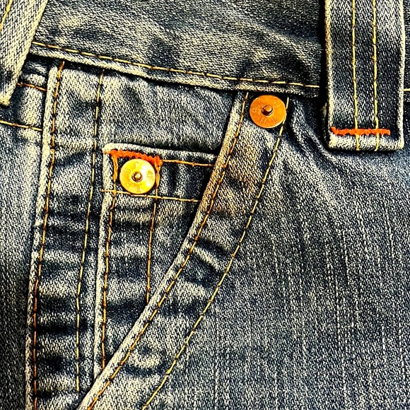 True Religion Brand Sammy Jeans Flare Medium Wash - Picture 8 of 8